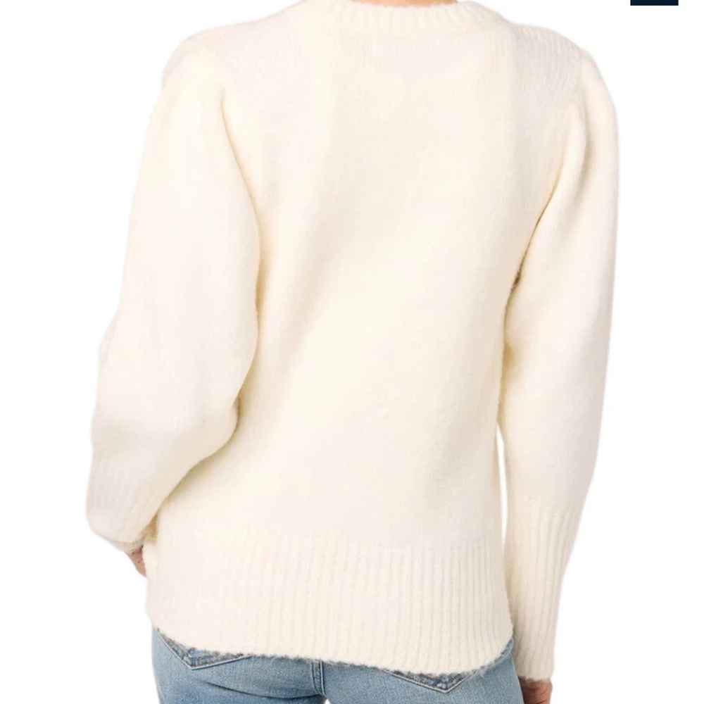 Joe’s Jeans Puff Cream Sweater NWT - Picture 2 of 5